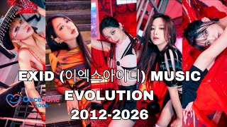 EXID MUSIC EVOLUTION 2012-2026
