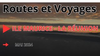 From Mauritius to Reunion May 2024 en 4K - Flight Report - La Réunion visible à 80km .