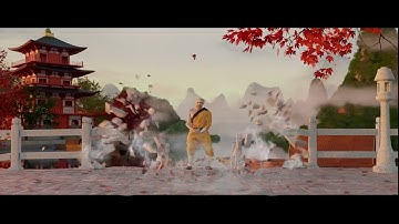 Moving Meditations 3D-Guilin monk