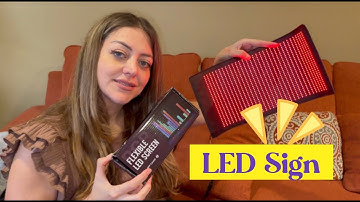 Kutuspon Programmable Scrolling LED Sign