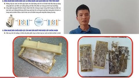 Cách chọn máy lọc nước ion kiềm | Công nghệ làm sạch điện cực nào tốt ?