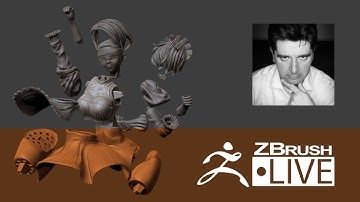 2B from NieR Automata #10: preparing for 3D printing part 1 - Fan Art sculpting with ZBrush