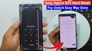 How to Hard reset Sony Xperia XZ3 || Sony Xperia XZ3 frp bypass || New Update 2025 Easy way done