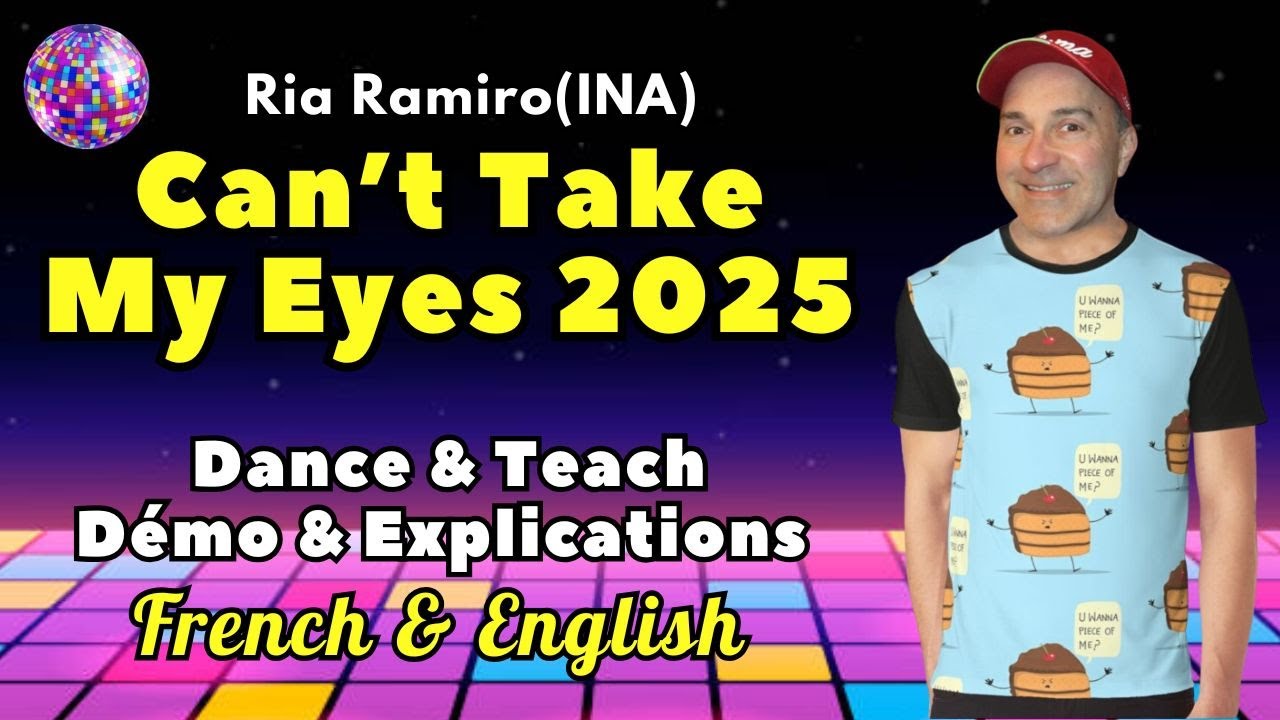 Can’t Take My Eyes 2025 Line Dance (Dance & Teach / Démo & Explications / French & English)