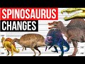 How Change Spinosaurus Through the Years | Comparison