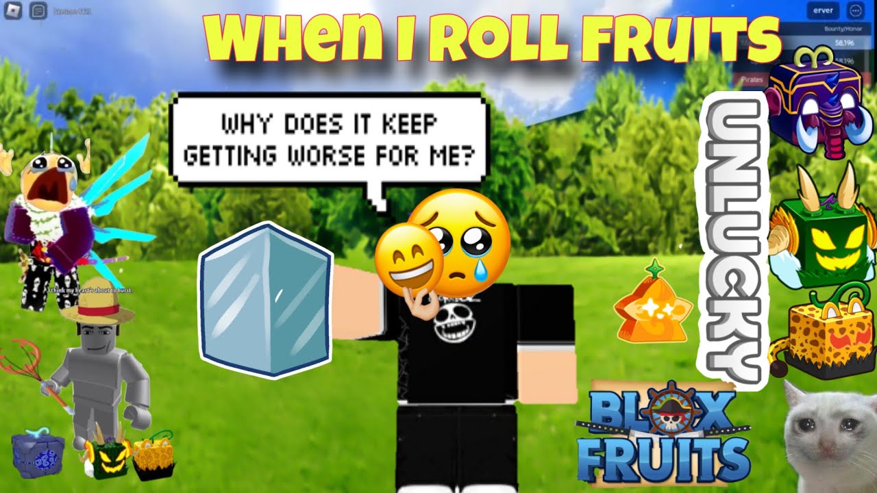 I Rolled Random Fruits from Level 100 to 500 in Sea 1 Blox Fruits - YouTube