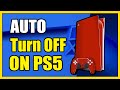 How to Auto Turn Off PS5 &amp; Set Timer (Easy Tutorial)