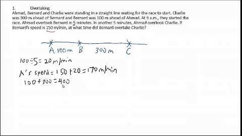 PSLE Math Speed Topic - Solutions for Qn 1
