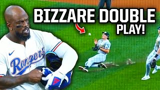 Umpires don't call infield fly and A's turn bizarre double play, a breakdown
