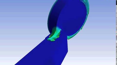 Ansys Workbench explicit dynamics turning in circumferential direction of AlSi 1045 bolt example 2