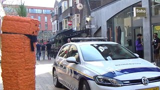 The Carrot isn't Scared of The Police !! Angry Carrot Prank !!