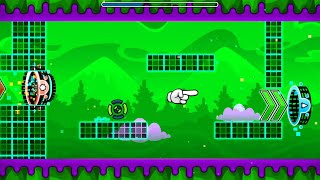 Playing My First Custom Geometry Dash Level!