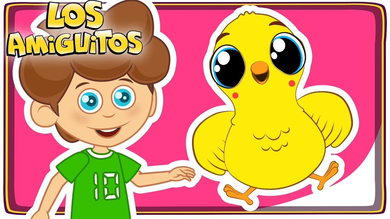 El Pollito Pio Pio 🐣 colección de cancion infantil | Los Amiguitos