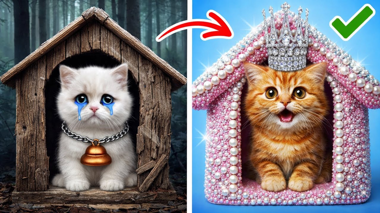 Cat Lovers 🐱🌟 Easy DIY Care Hacks & Cool Gadgets for Happy Cats by 123GO!