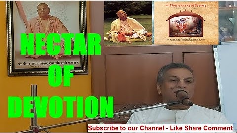 Session 2 on Introduction to Nectar Of Devotion - Bhakti Rasamrit Sindhu (Hindi) || By Dev Hari Das