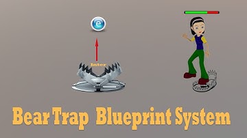 How To Create A Bear Trap. damage system Press E Interact - Unreal Engine 5.4 Tutoria