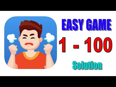 Easy Game - Brain Test level 1 - 100 walkthrough solution | Tricky Mind Puzzle