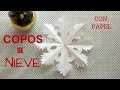 DIY || COPOS DE NIEVE || FÁCIL Y ECONÓMICO.