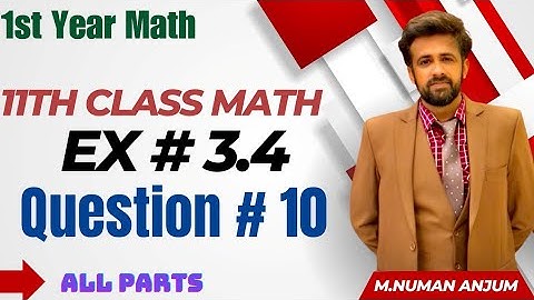 11th class math chapter 3 || 1st year math exercise 3.4 question number 10 || Rank of the Matrix