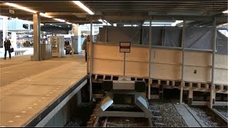 Cab ride metro Rotterdam; Den Haag Centraal-Slinge (20120102) (achteruit)