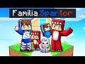 ¡La FAMILIA SPARTOR en MINECRAFT! 💖👶 Sparta356