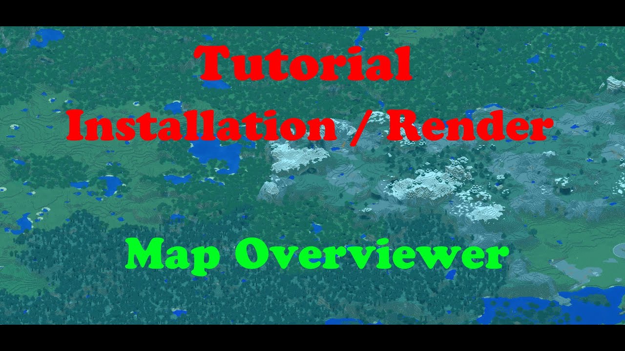 Tuto Minecraft 1.8 - Installation de Overviewer - YouTube