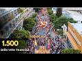 A Panoramic View Of 1500 Performers Parading During The 2026 Lantern Festival The Peak Of The T