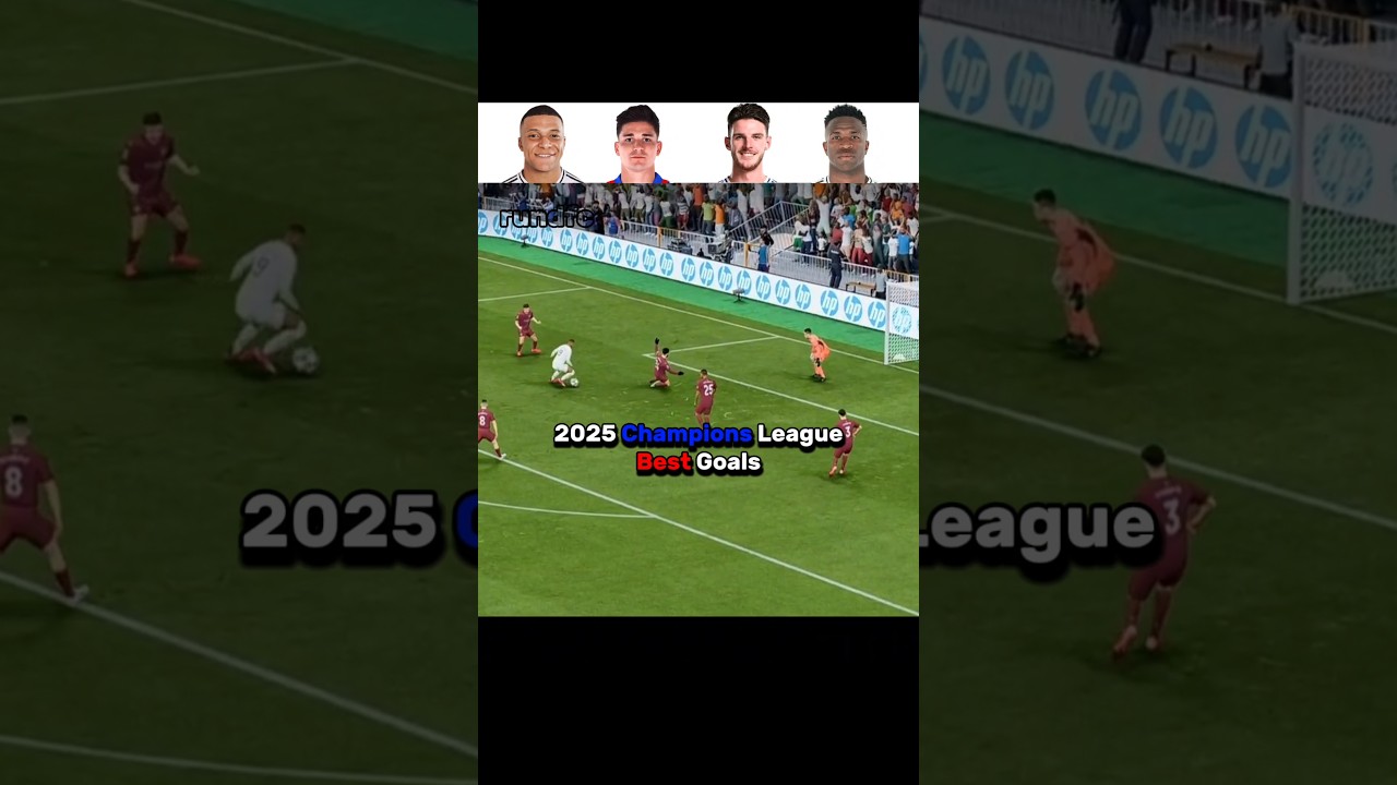 2025 Insane Champions League Goals 🔥 #fifa #eafc #fc25 #fc26 #ucl #football #gaming #shorts