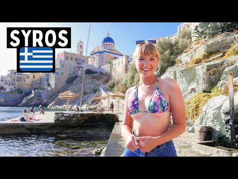 LOST in SYROS, CYCLADES Capital! You won’t believe this is GREECE!
