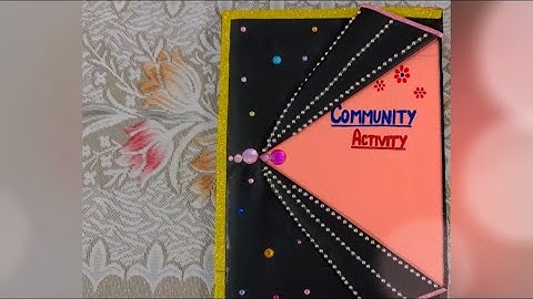 Engagement with Community || B.Ed Project || 3rd Sem || Community File Project || Teaching Practice