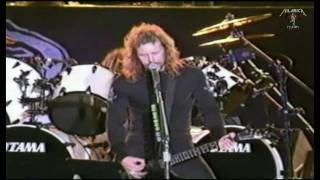 Metallica - RARE VIDEO - Disposable Heroes - Milton Keynes UK 1993