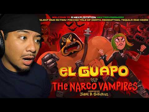Mexican React El Guapo vs The Narco Vampires (FULL PILOT ANIMATIC)