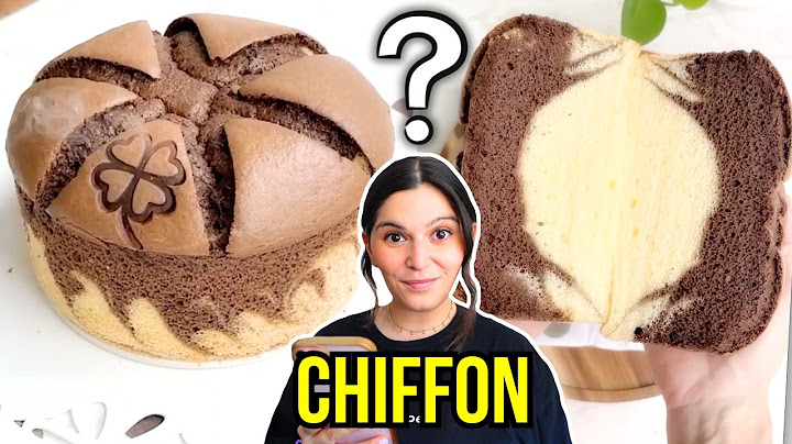 Professional baker tries the most difficult cake in the world *Korean chiffon cake*