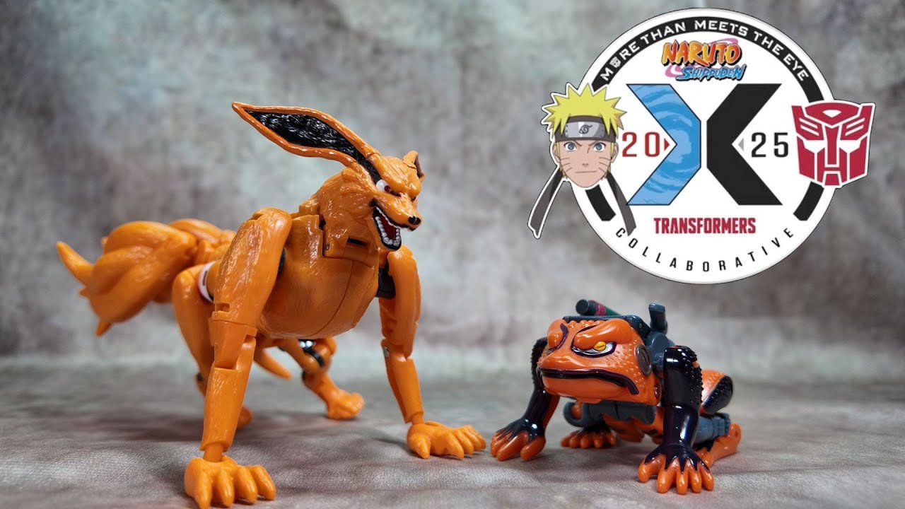 Transformers Collaborative NARUTO SHIPPUDEN x Transformers Kurama