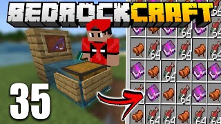 Farm de PESCA Infinita no Minecraft Bedrock - Bedrock Craft #35