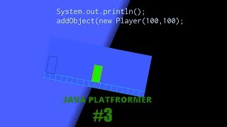 Java Platformer # 3 GameObject