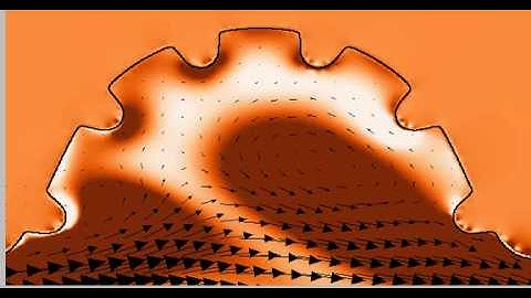 Flow through idealized trabeculae simulation #4 (Re=100.0)
