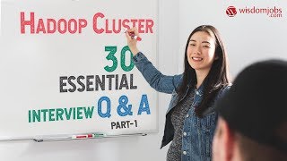 TOP 15 Hadoop Cluster Interview Questions and Answers 2019 Part-1 | Hadoop Cluster | Wisdom Jobs
