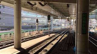 相鉄線 横浜駅 E233系+E231系 E231系 通過 11000系 発車