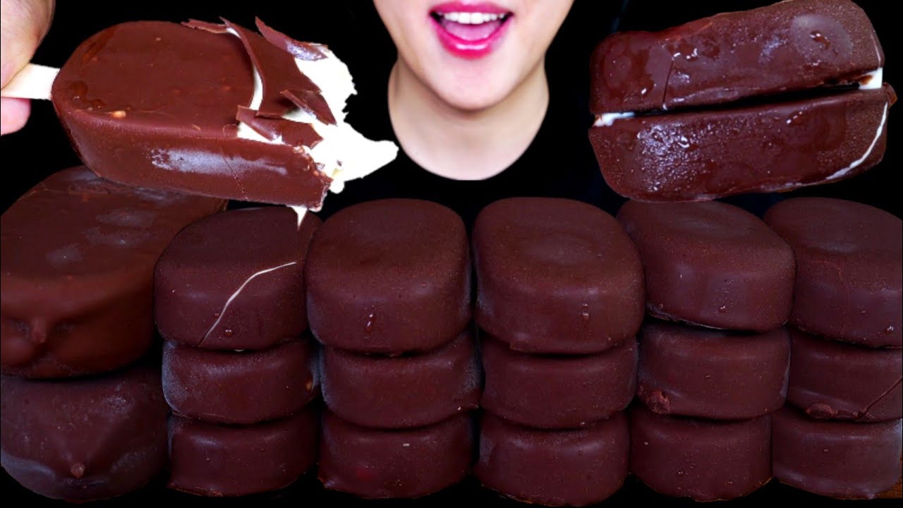 ASMR CHOCOLATE ICE CREAM PARTY *MAGNUM, TICO ICE CREAM MUKBANG 초콜릿 아이스크림 먹방 EATING SOUNDS.(SOONASMR)