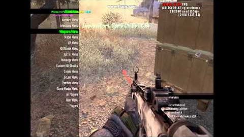 MW2 liberation mod menu