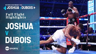 Thumbnail for DUBOIS KNOCKS OUT JOSHUA! 🏆 Official Fight Highlights From EPIC Wembley Clash 🔥