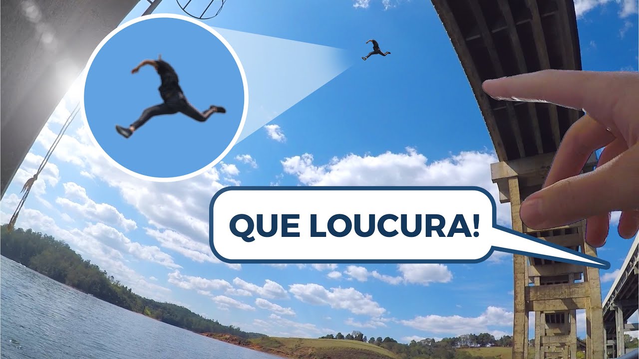 PROIBIRAM PULAR DESSA PONTE POR SER MUITO ALTA