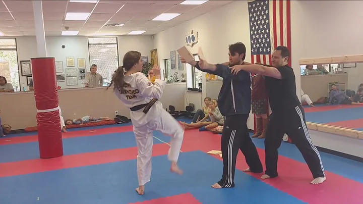 Elizabeth Hamann - Highlights from her 2nd dan test