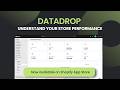 DataDrop Shopify App | Analytics & Visitor Tracking for Shopify Stores
