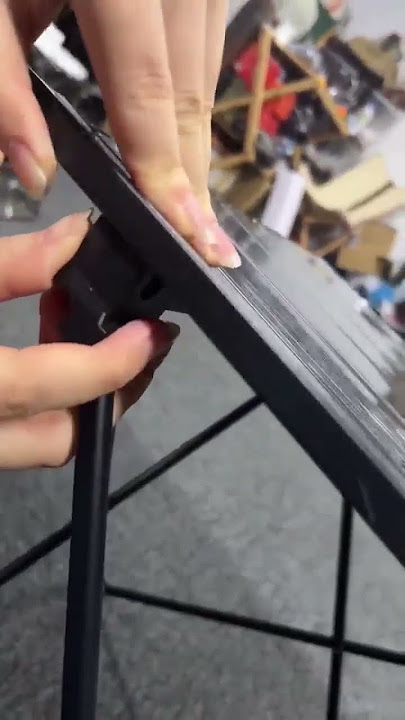 Camping table installation video