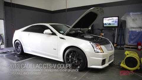 Cadillac CTS-V Coupe with Lingenfelter Upgrade on the Dyno