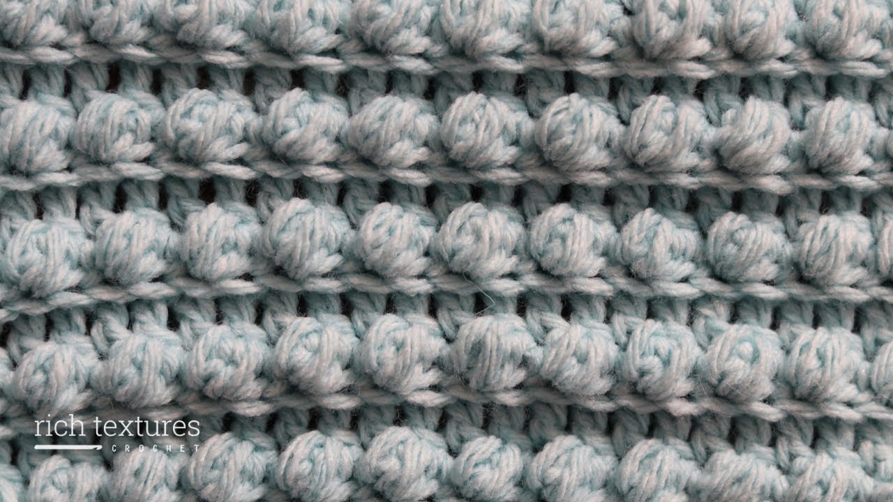 Pretty Puffs Stitch | How to Crochet