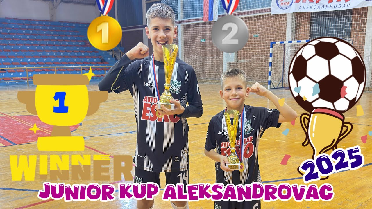 AZAD 1. MESTO🥇- KAID 2. MESTO🥈Junior kup 2025 Aleksandrovac VLOGMAS AZAD & KAID