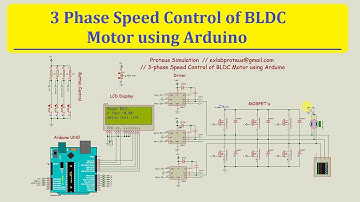 3 Phase Speed Control of BLDC Motor using Arduino